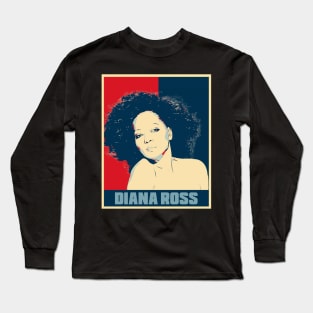 Diana Ross Hope Poster Art Long Sleeve T-Shirt